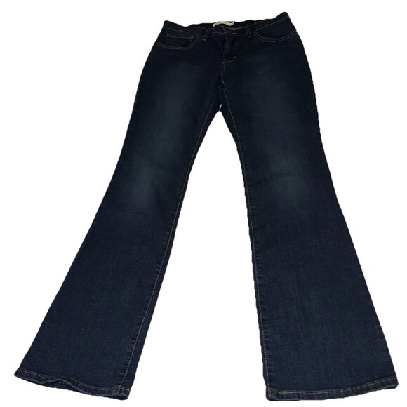 Levi’s 315 Jeans Womens Size 30 Blue Shaping Boot Cut Denim Mid Rise Rodeo - Picture 1 of 12